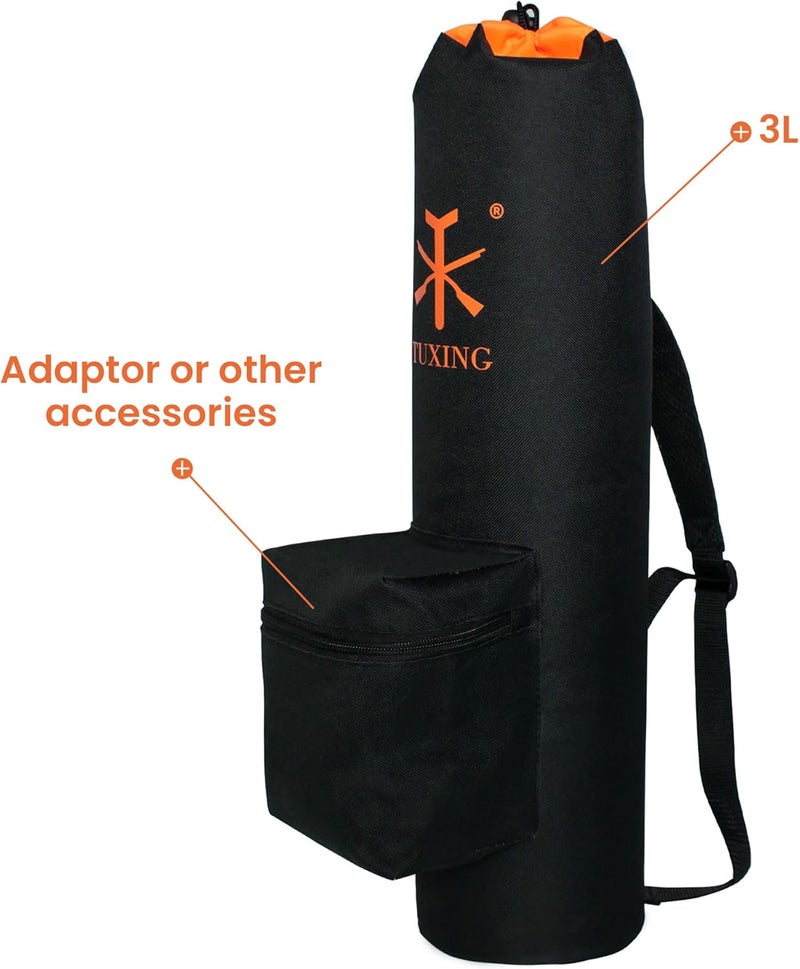 TUXING Pcp Carbon Fiber Tank,Paintball Air Tank & Cylinder Carrier Bag Pouch Backpack 3L/6.8L/9L - Image 5